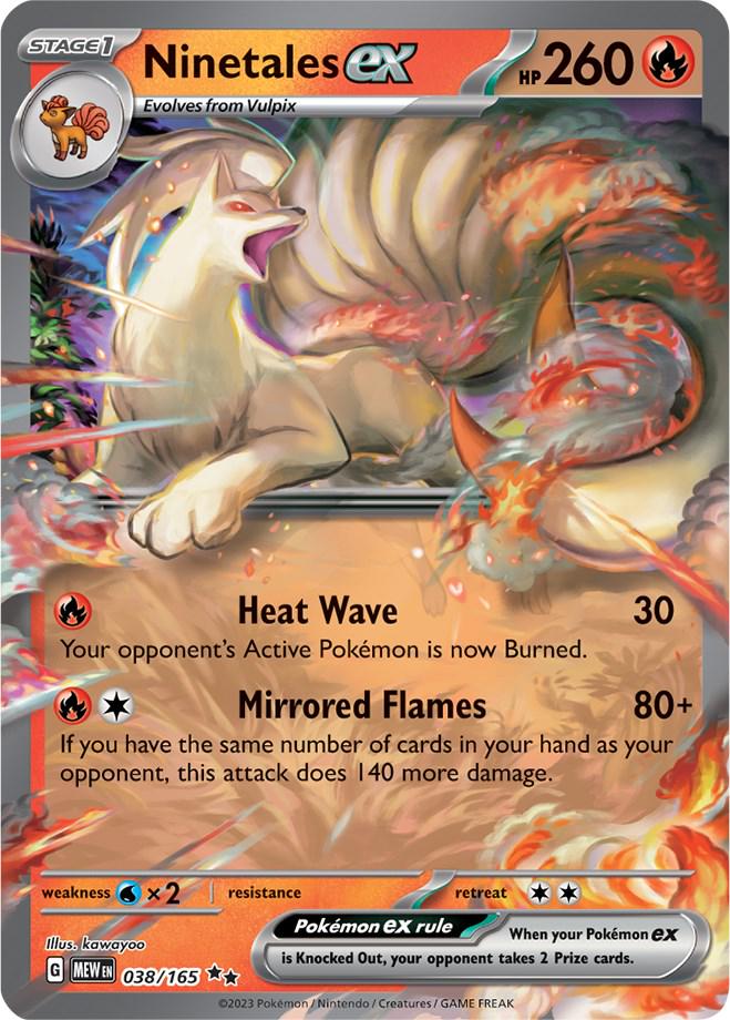 151 - Ninetails EX 038/165 - NM