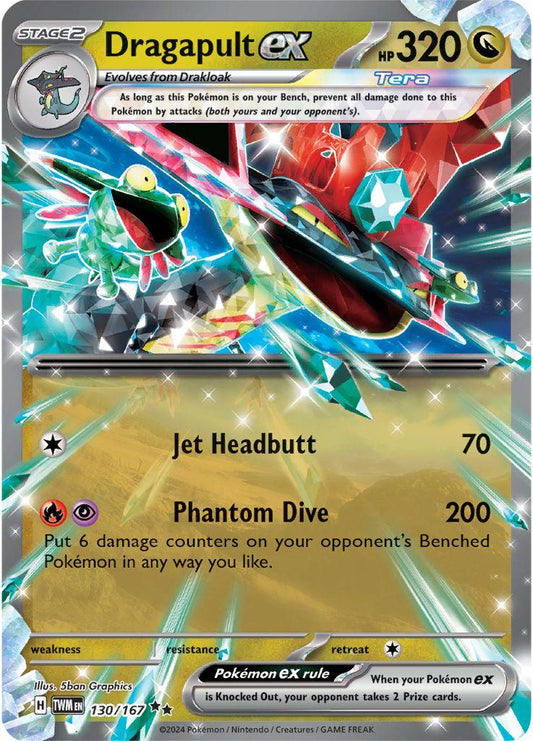 TWM - Dragapult EX 130/167 - NM