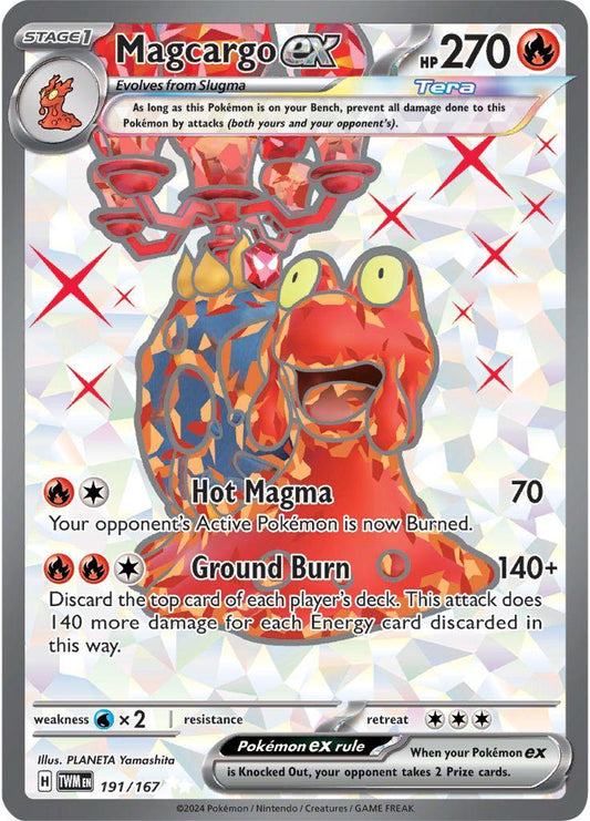TWM - Magcargo EX 191/167 - NM