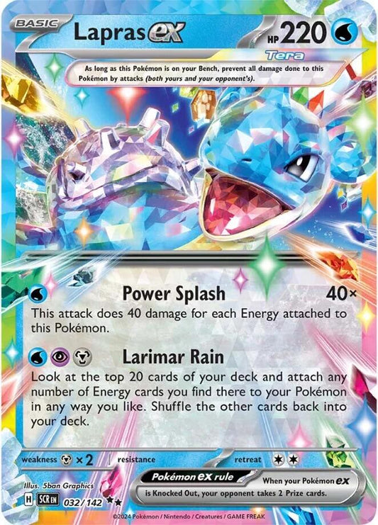 SCR - Lapras EX 032/142 - NM