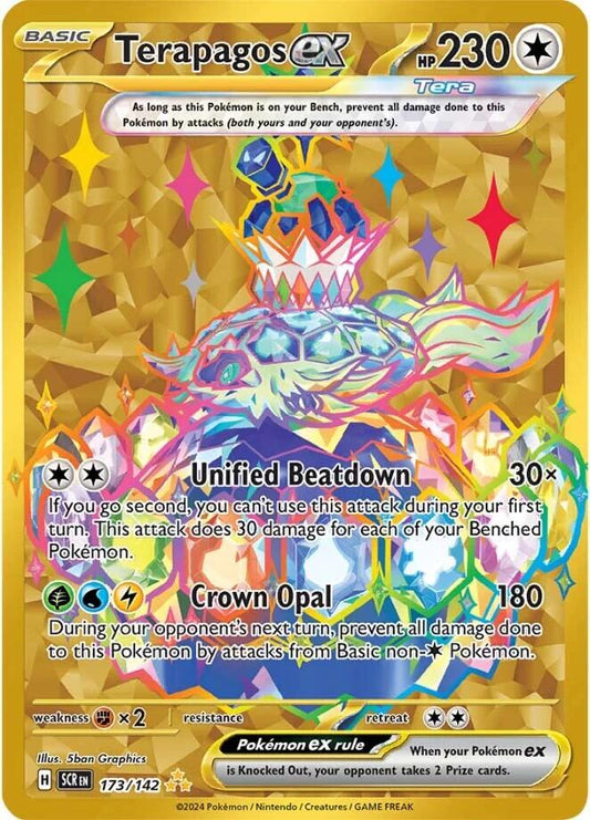 SCR - Terapagos EX 173/142 - NM