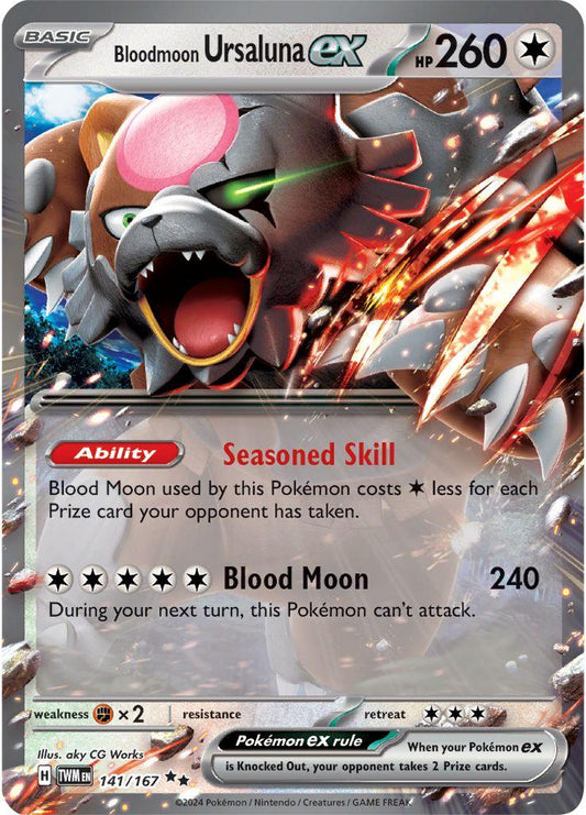 TWM - Bloodmoon Ursaluna EX 141/167 - NM