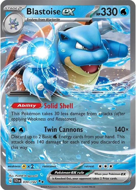 SCR - Blastoise EX 030/142 - NM