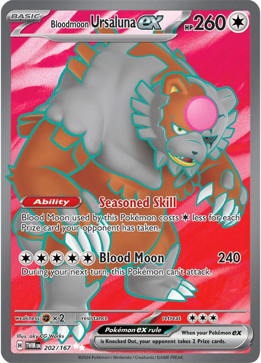 TWM - Bloodmoon Ursaluna EX 202/167 - NM