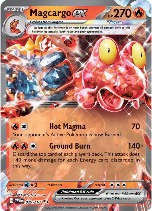 TWM - Magcargo EX 029/167 - NM