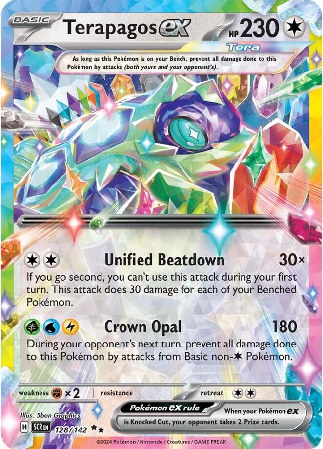 SCR - Terapagos EX 128/142 - NM