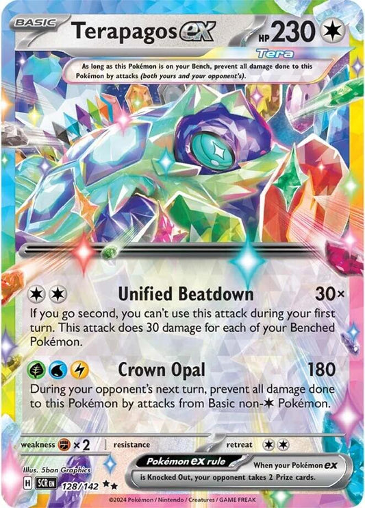 SCR - Terapagos EX 128/142 - NM