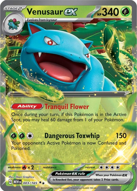 151 - Venusaur EX 003/165 - NM