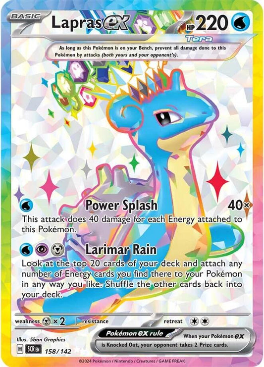 SCR - Lapras EX 158/142 - NM