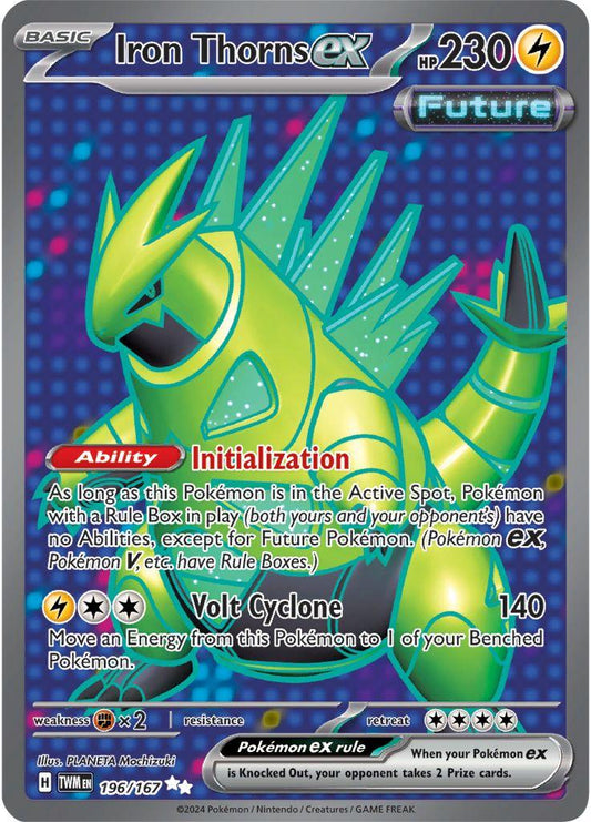 TWM - Iron Thorns EX 196/167 - NM