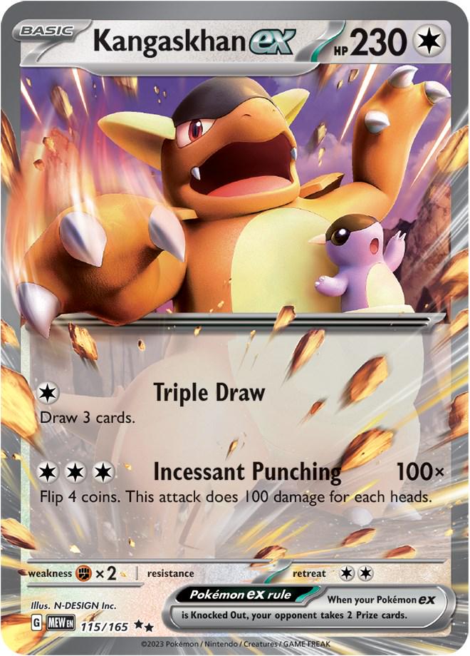 151 - Kangaskhan EX 115/165 - NM