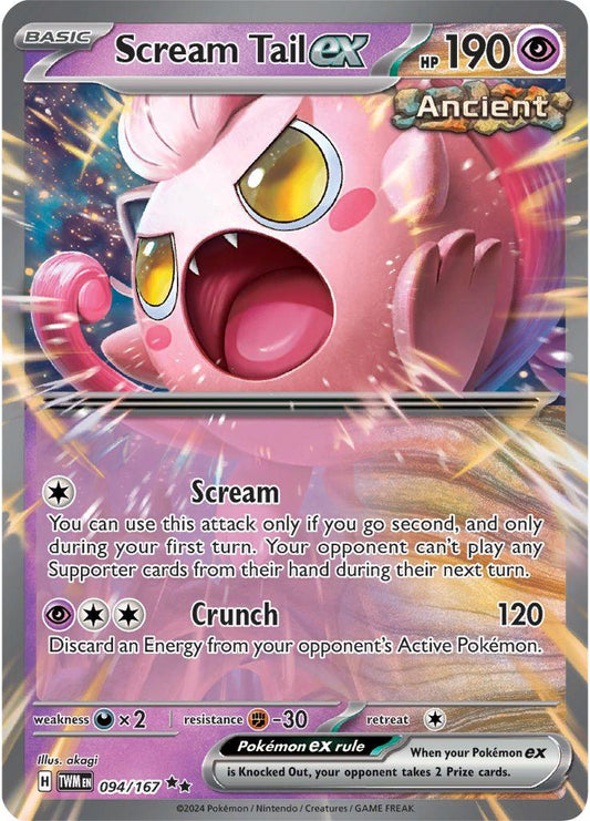 TWM - Scream Tail EX 094/167 - NM