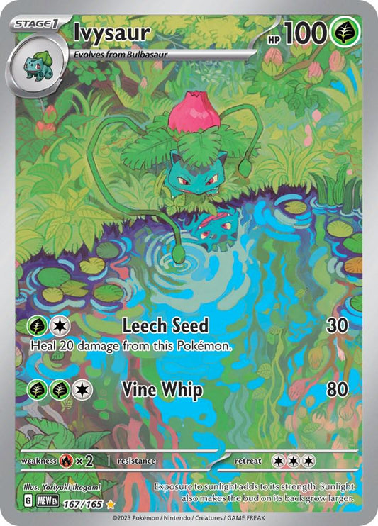151 - Ivysaur 167/165 - NM